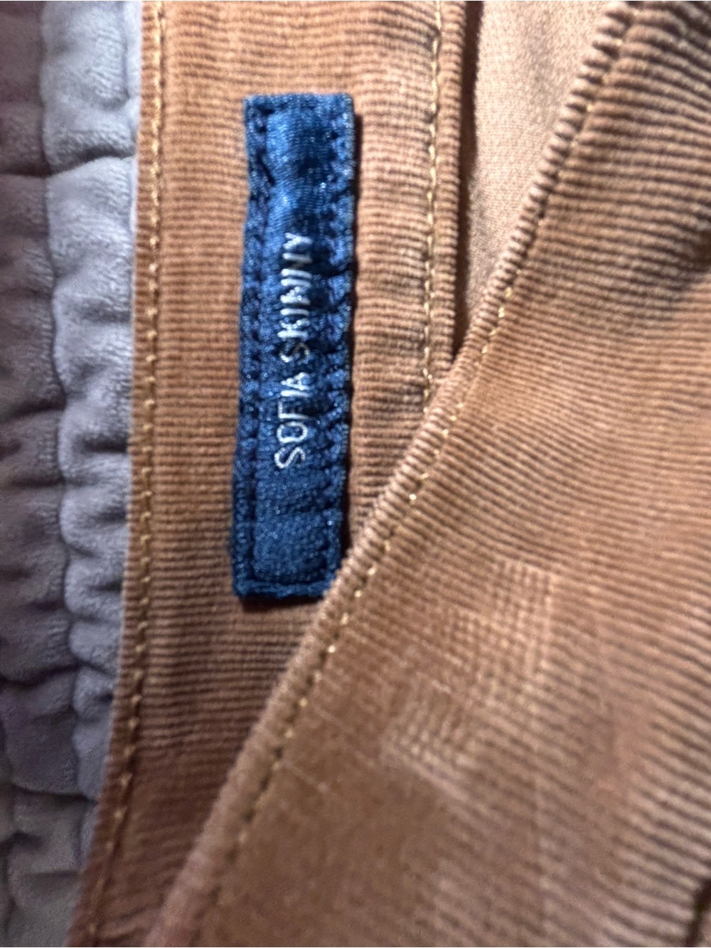 Lucky Brand Corduroy Pants in Caramel Brown - Picture 6 of 10